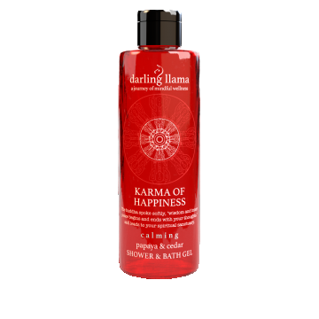 Gel de dus Karma of Happiness Darling Llama, 400ml, Treaclemoon