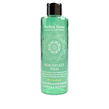 Gel de dus Peacefully Thai Darling Llama, 400ml, Treaclemoon