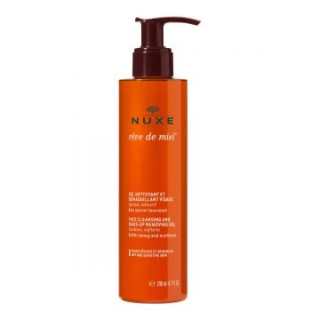 Gel demachiant pentru ten uscat si sensibil RÃªve de Miel, 200ml, Nuxe