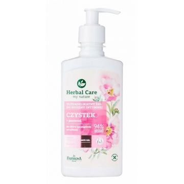 Gel intim cu Cistus si Panthenol Herbal Care, 330ml, Farmona