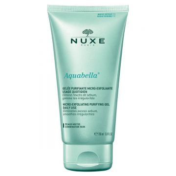 Gel purificator micro-exfoliant pentru ten mixt Aquabella, 150ml, Nuxe