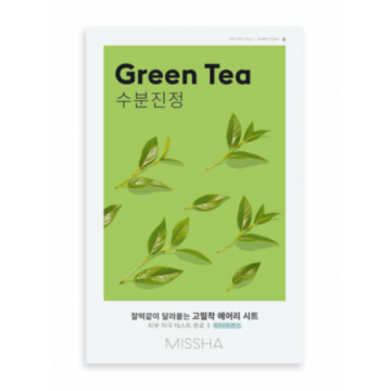 Masca pentru ten uscat cu extract de ceai verde, 19g, Missha