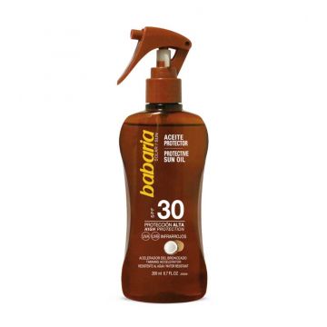 Ulei spray cu SPF 30 si cocos, 200ml, Babaria