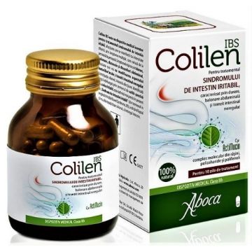 Aboca Colilen IBS pentru sindromul intestinal iritabil - 60 capsule