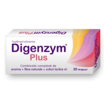 Digenzym Plus - 20 drajeuri