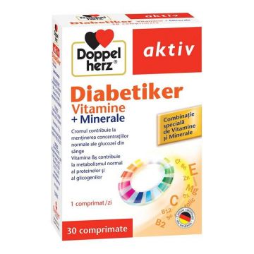 Doppelherz Aktiv Diabetiker Vitamine + Minerale 30 compr.