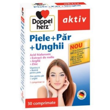 Doppelherz Aktiv Piele + par + unghii - 30 tablete