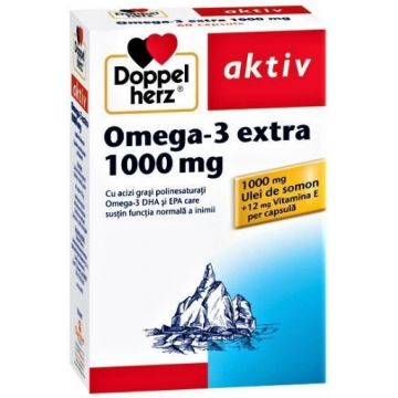 Doppelherz Omega 3 Extra 1000mg - 120 capsule