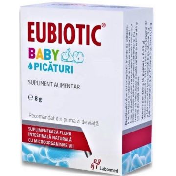 Eubiotic Baby picaturi - 8 grame