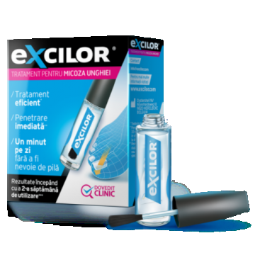 Excilor solutie tratament pentru micoza unghiei - 3.3ml Vemedia