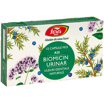 Fares Biomicin Urinar - 15 Capsule
