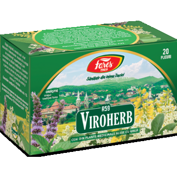 Fares ceai viroherb - 20 plicuri