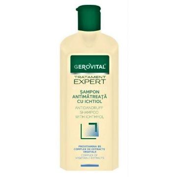 Gerovital Tratament Expert sampon antimatreata cu ichtiol - 250ml