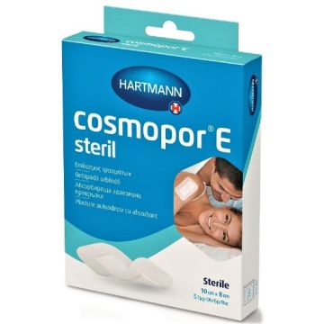 Hartmann Cosmopor E plasture steril absorbant 10cm/8cm - 5 bucati