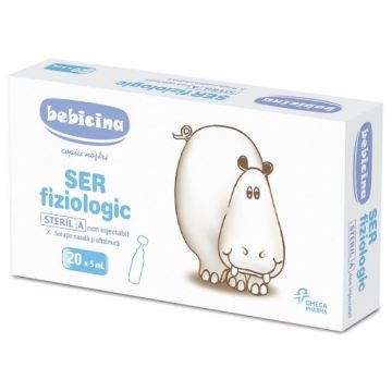 Hipocrate Bebicina ser fiziologic 5ml - 20 fiole