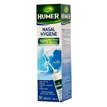 Humer spray nazal pentru adulti 100% apa de mare - 150ml