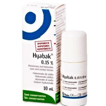 Hyabak solutie oftalmica 0.15% - 10ml