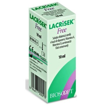 Lacrisek Free solutie oftalmica - 10ml