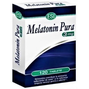 Melatonin Pura 3mg - 120 comprimate Esitalia