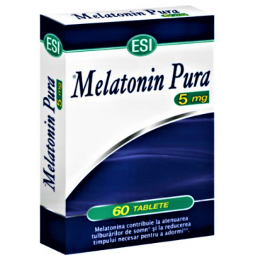 Melatonin Pura 5mg - 60 comprimate Esitalia