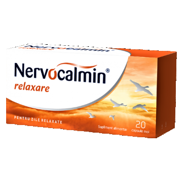 Nervocalmin Relaxare - 20 capsule moi Biofarm