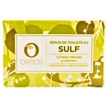 Ortos sapun cu sulf - 100 grame