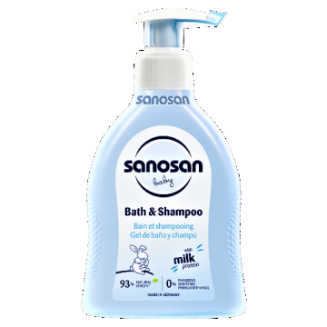 Sanosan Baby sampon de imbaiere - 200ml