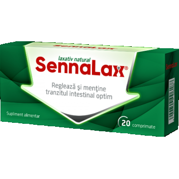 SennaLax - 20 comprimate Biofarm
