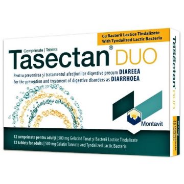 Tasectan DUO 500mg - 12 comprimate