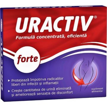 Uractiv Forte - 10 capsule Terapia