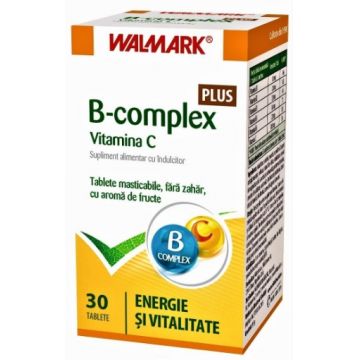 Walmark B Complex + Vitamina C - 30 tablete
