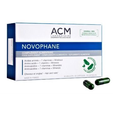 ACM Novophane unghii si par - 60 capsule