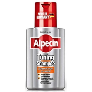 Alpecin Tuning sampon negru cu cofeina impotriva caderii parului - 200ml