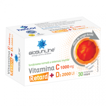 biosunline vitamina c 1000mg+d3 2000 ui retard ctx30 cpr