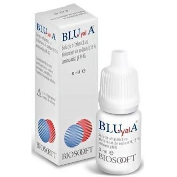 Blu yal A free 0.15% solutie oftalmica - 8ml
