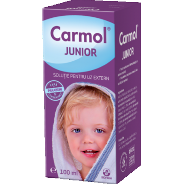 Carmol Junior solutie pentru uz extern - 100ml Biofarm