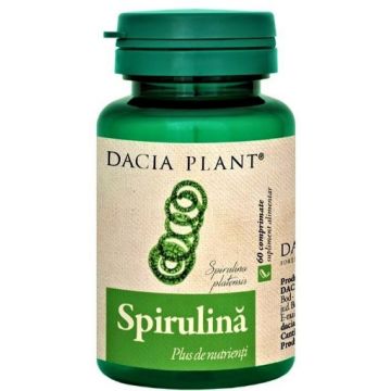 Dacia Plant Spirulina - 60 comprimate