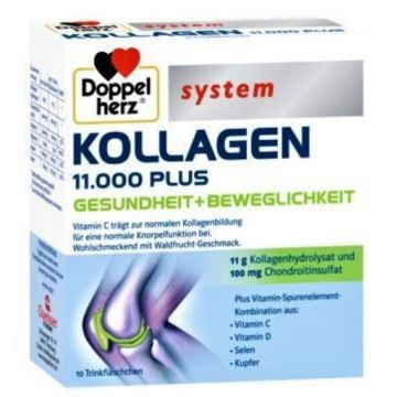 Doppelherz System Kollagen 11000 Plus - 10 fiole buvabile