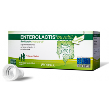 Enterolactis solutie buvabila 10ml - 12 flacoane Sofar