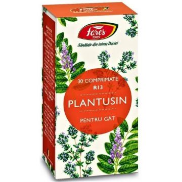 Fares Plantusin - 30 comprimate de supt