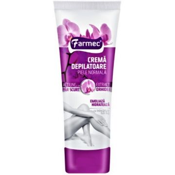 Farmec crema depilatoare pentru piele normala cu extract de orhidee - 150ml