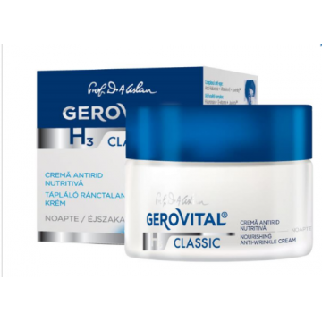 Gerovital H3 Classic crema antirid nutritiva - 50ml
