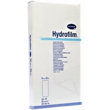 hartmann hydrofilm plasture transparent autoadeziv 12/25cm ctx25 buc