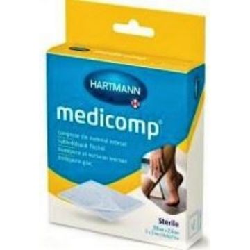 Hartmann Medicomp comprese sterile din material netesut 7.5cm/7.5cm - 10 bucati
