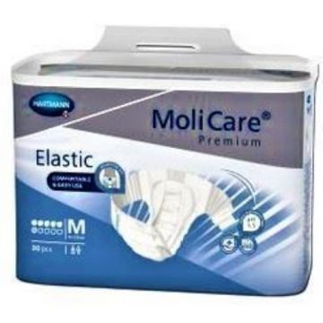 Hartmann MoliCare Premium Elastic M cu 6 picaturi - 30 bucati