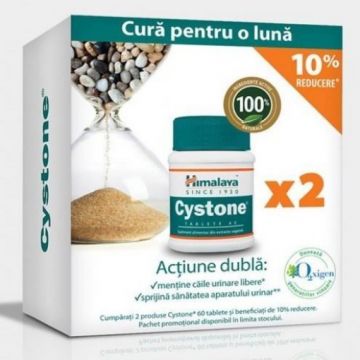 Himalaya Cystone - 60 tablete (-10% la pachetul promo 1+1)