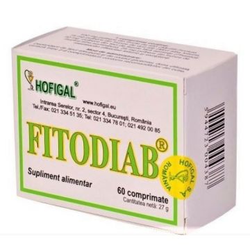 Hofigal Fitodiab - 60 comprimate