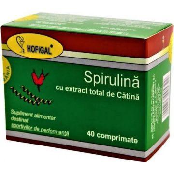 hofigal spirulina 500mg+catina ctx40 cpr