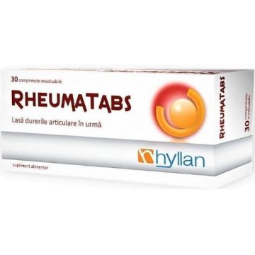 Hyllan Rheumatabs - 30 comprimate masticabile