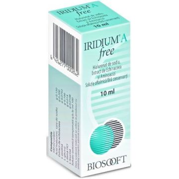 Iridium A free solutie oftalmica - 10ml
